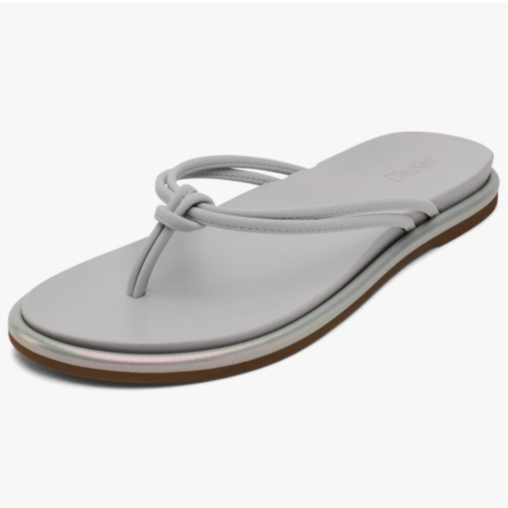 NWT Olukai Women’s ‘Aka Sandals/Flip Flops, Iridescent/Vapor, Size 11